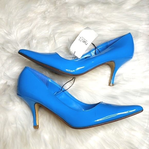 Rue21 Shoes - Rue21 Sky blue heels M 7/8 NWT